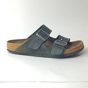 Birkenstock Arizona Habana Oiled Leather Sandal Black